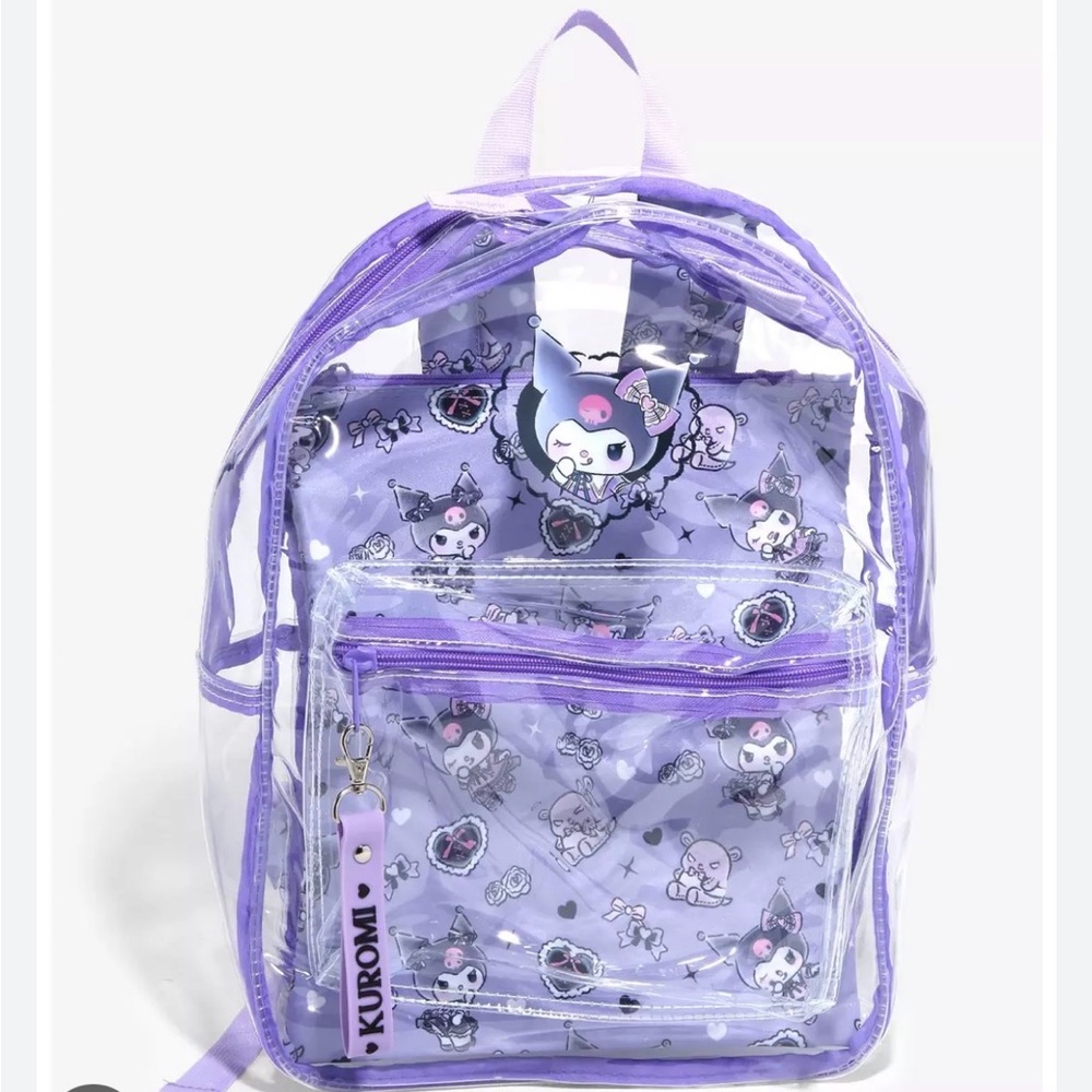 Kuromi Lolita Clear Backpack